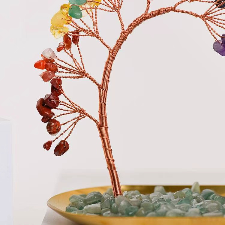 63-Head Tree of Life Incense Holder with Brass Base - Spiritual Home Decor| Relaxing Brass Base| Brass Base Meditation Decor