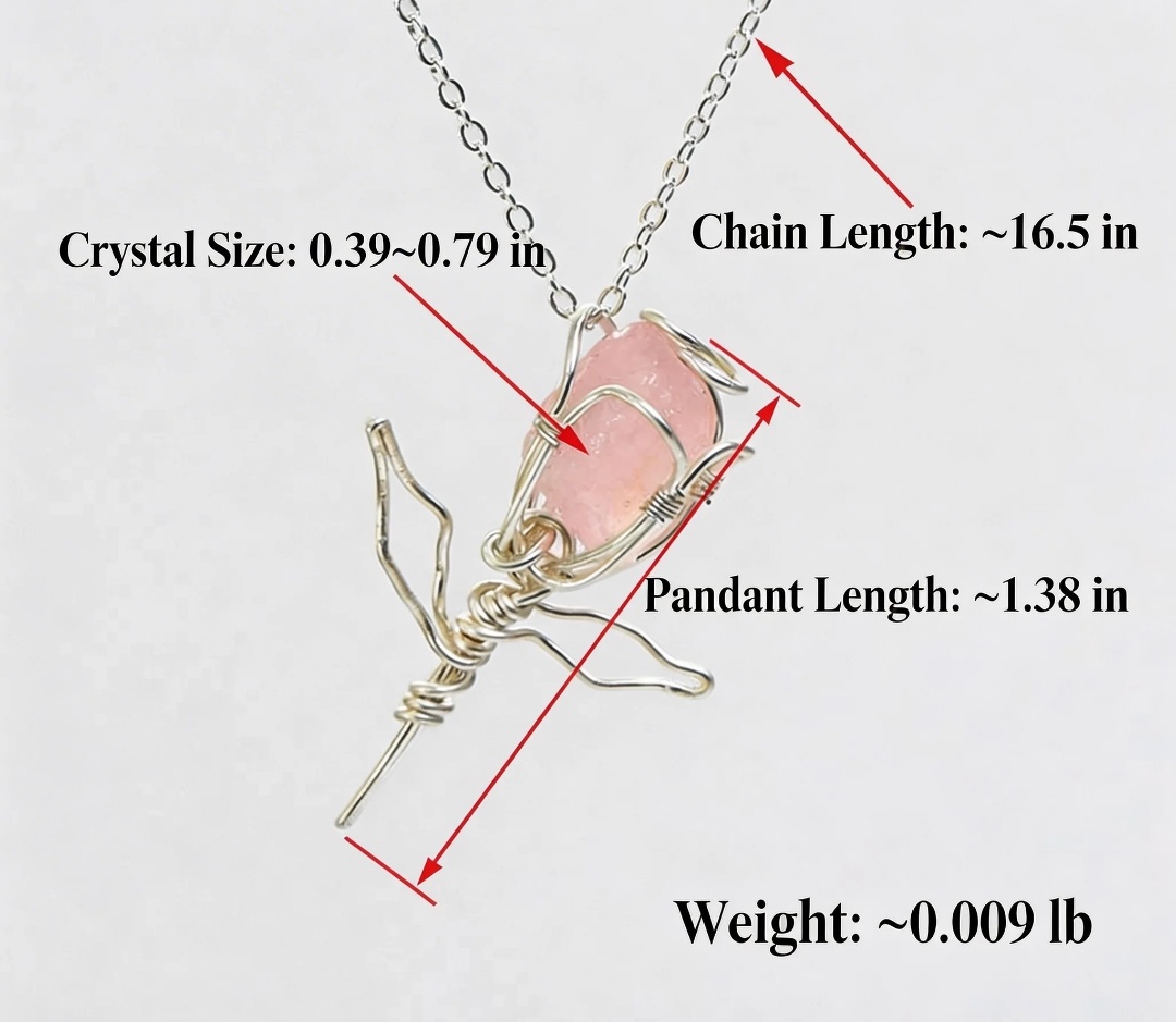 Raw Stone Silk-Carved Rose Pendant | Natural Rough Diamond & Filigree Necklace