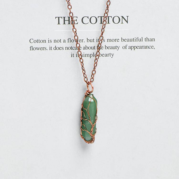 Double Terminated Quartz Pendant |Hexagonal Crystal Necklace for Energy &Healing