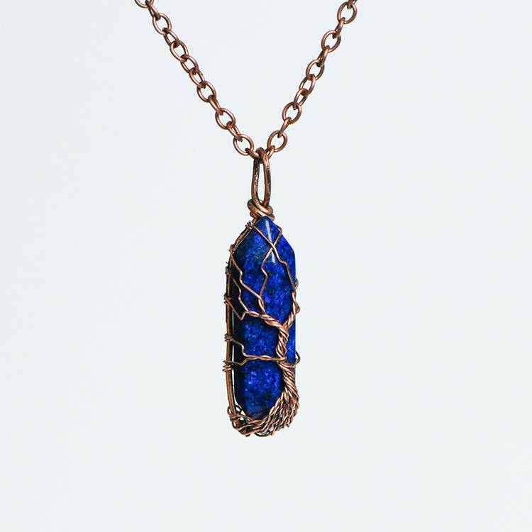 Double Terminated Quartz Pendant |Hexagonal Crystal Necklace for Energy &Healing