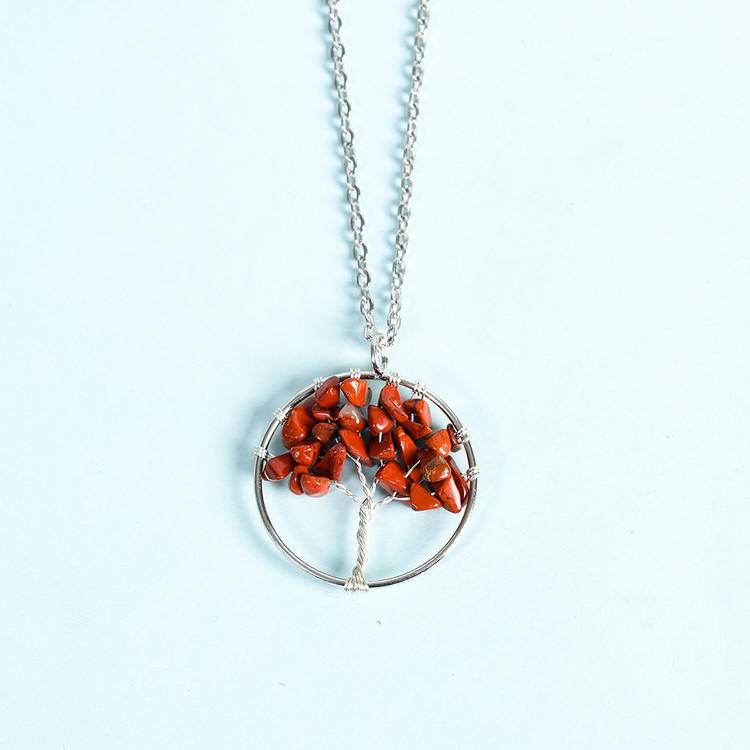 Tree of Life Pendant -Spiritual Nature Jewelry in Sterling Silver & Gold