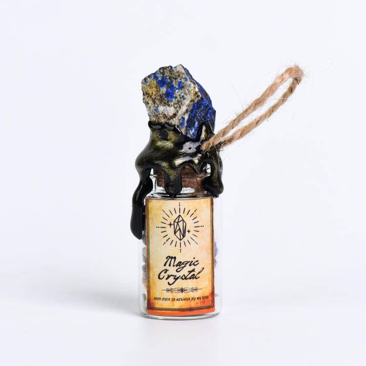 Mini Spiritual Vial - Aesthetic Glass Jar for Intention Setting & Energy Work