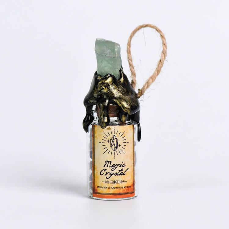 Mini Spiritual Vial - Aesthetic Glass Jar for Intention Setting & Energy Work