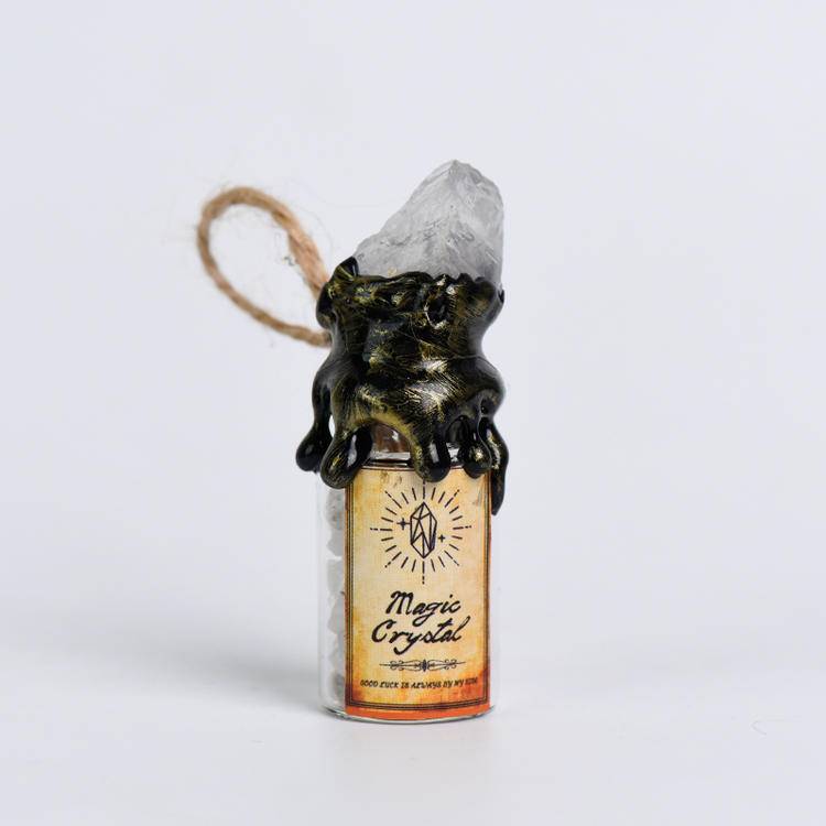 Mini Spiritual Vial - Aesthetic Glass Jar for Intention Setting & Energy Work