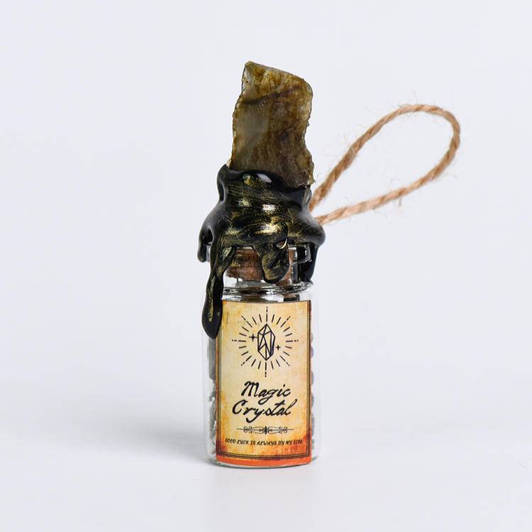 Mini Spiritual Vial - Aesthetic Glass Jar for Intention Setting & Energy Work