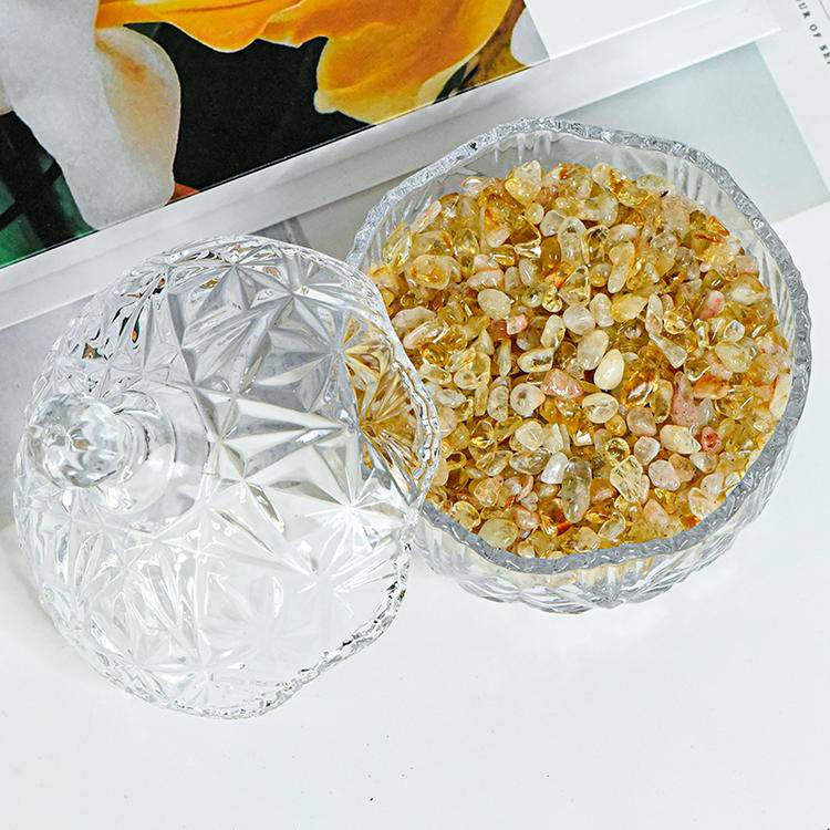 Natural Selenite Stones for Cleansing:Tumbled Crystal Chips & Recharge Gravel