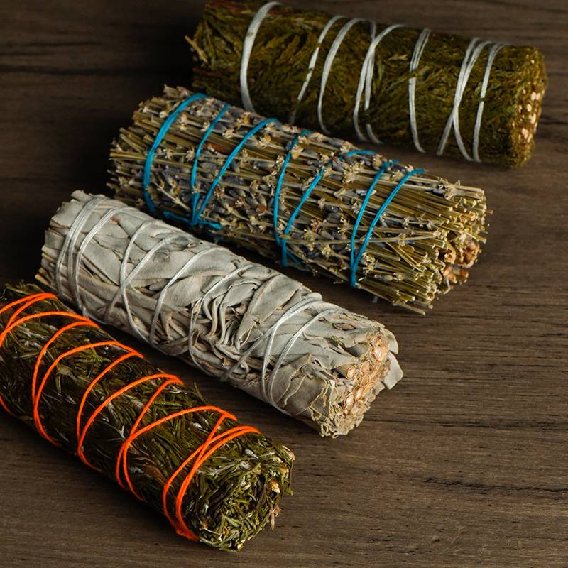 Sage, Rosemary & Cedar Smudge Kit |Natural Home Purification & Healing