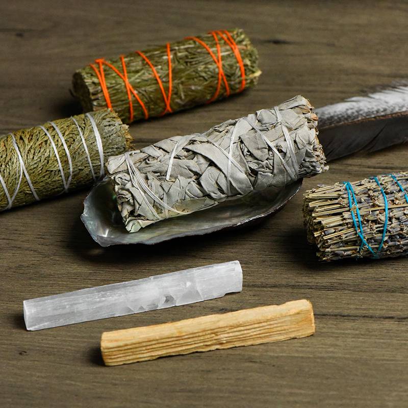 Sage, Rosemary & Cedar Smudge Kit |Natural Home Purification & Healing