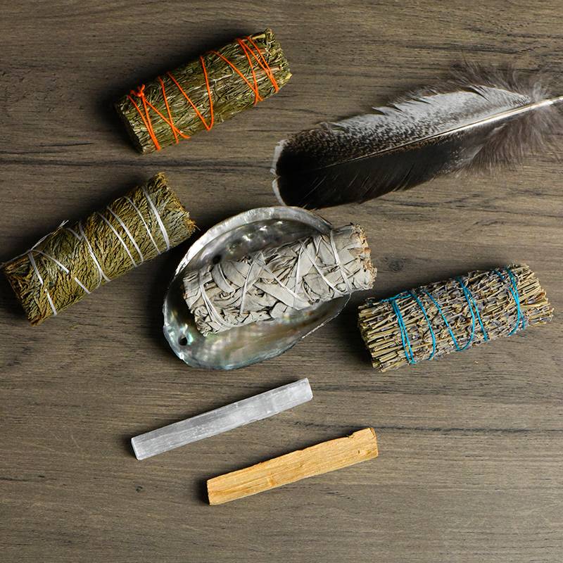 Sage, Rosemary & Cedar Smudge Kit |Natural Home Purification & Healing