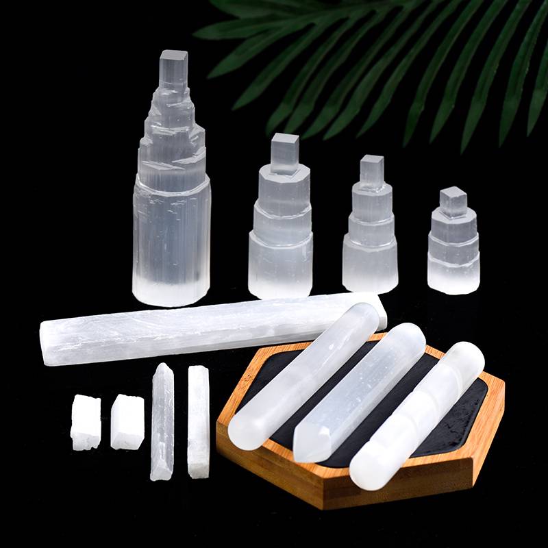 Wholesale Moroccan White Selenite Tower - Natural Gypsum Crystal for Home Decor & Desk Decoration