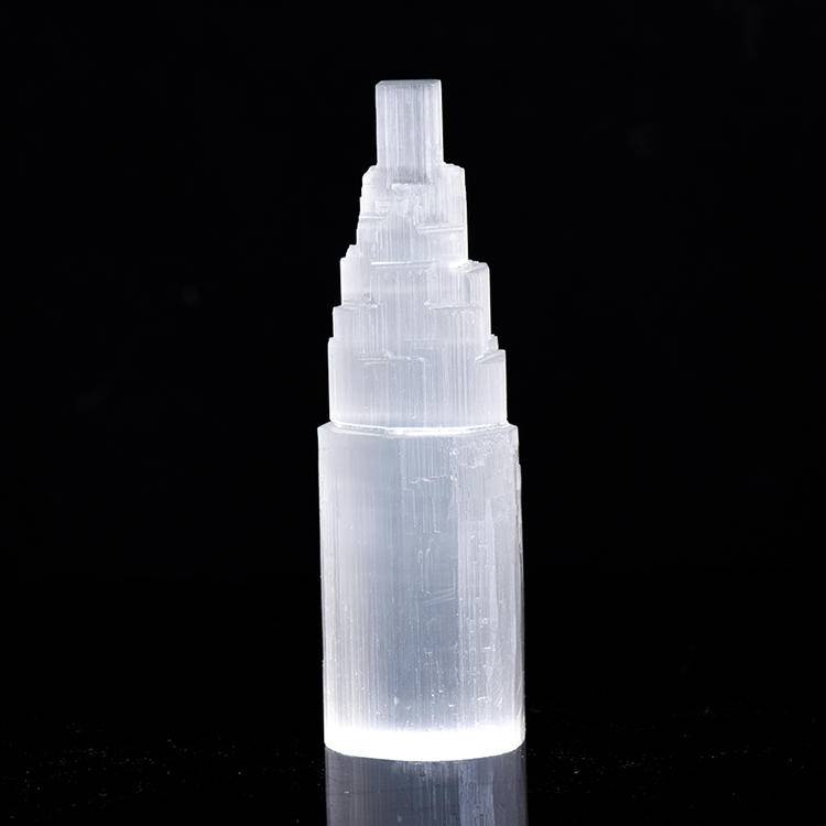Wholesale Moroccan White Selenite Tower - Natural Gypsum Crystal for Home Decor & Desk Decoration