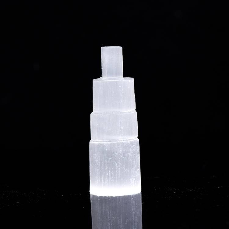 Wholesale Moroccan White Selenite Tower - Natural Gypsum Crystal for Home Decor & Desk Decoration