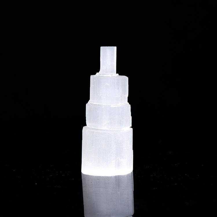 Wholesale Moroccan White Selenite Tower - Natural Gypsum Crystal for Home Decor & Desk Decoration
