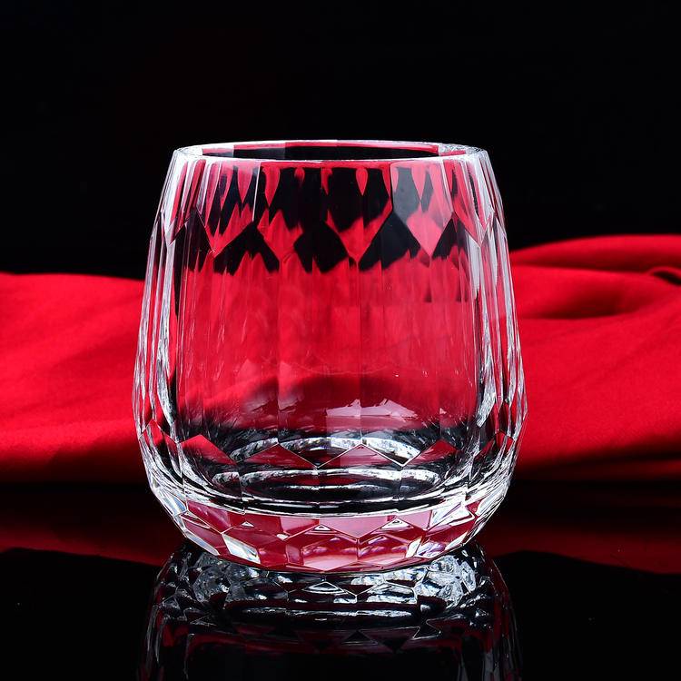 Natural Crystal Melting Cup - Faceted Quartz for Healing & Purification