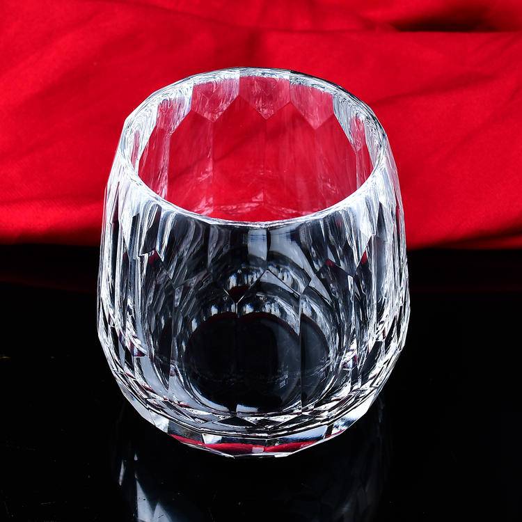 Natural Crystal Melting Cup - Faceted Quartz for Healing & Purification