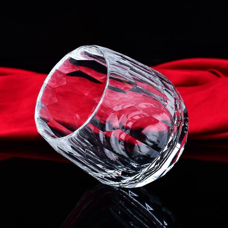 Natural Crystal Melting Cup - Faceted Quartz for Healing & Purification