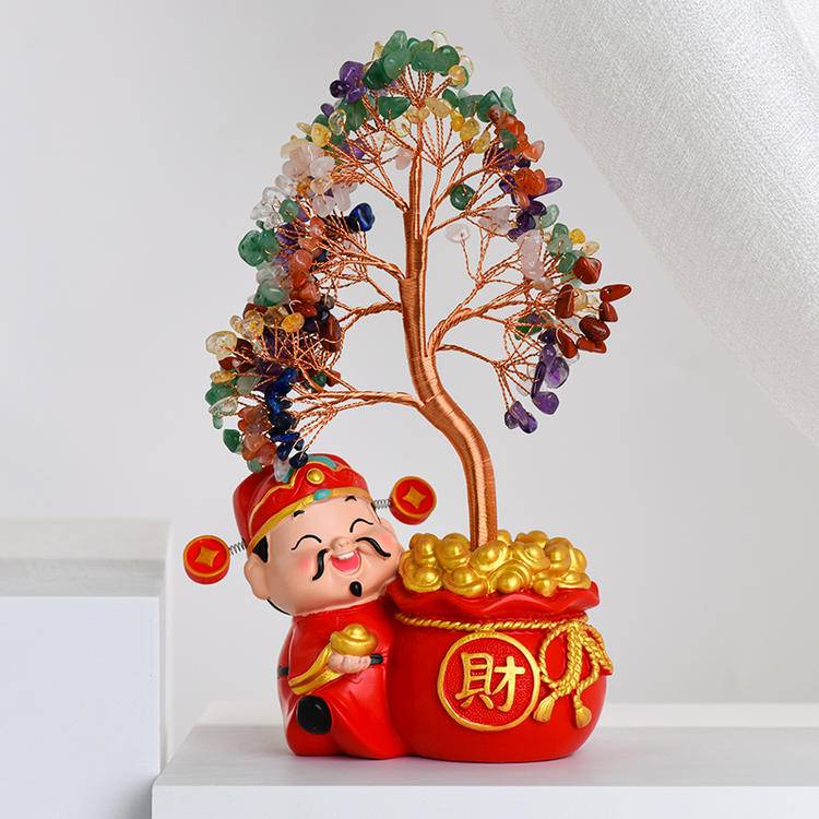How to Cleanse& Activate: Crystal God of Wealth & Money Tree for Wealth