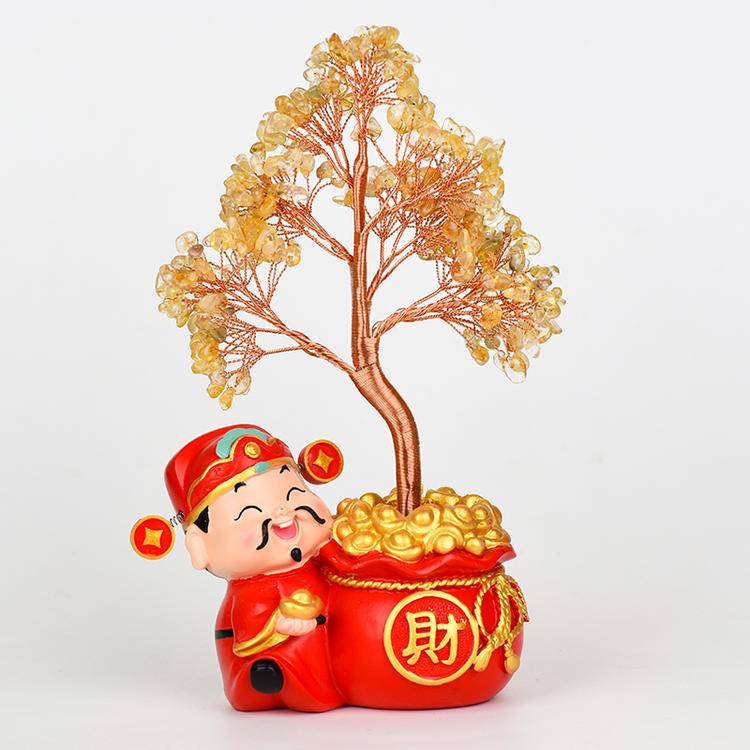 How to Cleanse& Activate: Crystal God of Wealth & Money Tree for Wealth