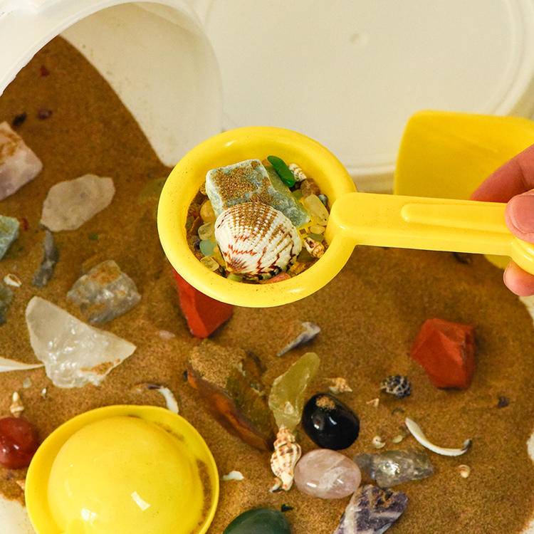 Kids Crystal Dig Kit | Excavation Science Toys | Gem Mining Bucket Set