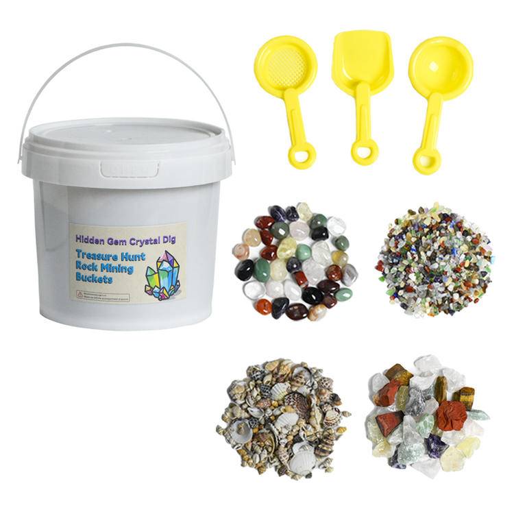 Kids Crystal Dig Kit | Excavation Science Toys | Gem Mining Bucket Set