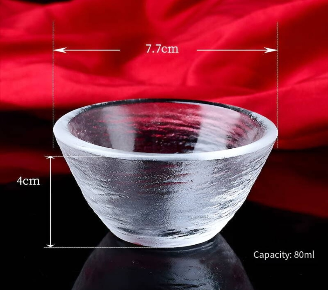 Natural Crystal Melting Cup - Douli Single Cup | Handcrafted Glassware