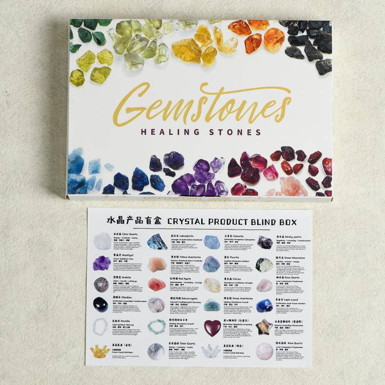 Crystal Product Blind Box- Mystery Gemstones Healing Stones Collection