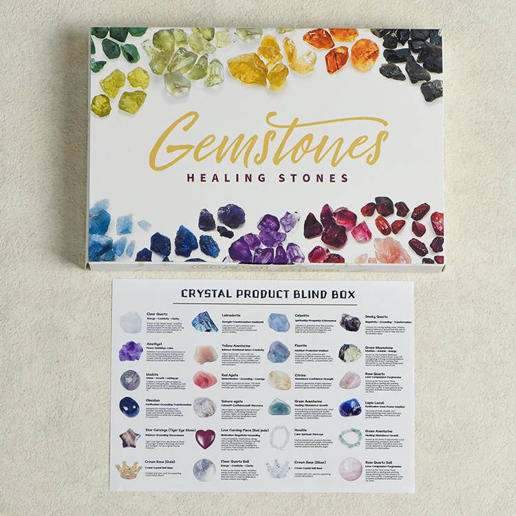 Crystal Product Blind Box- Mystery Gemstones Healing Stones Collection