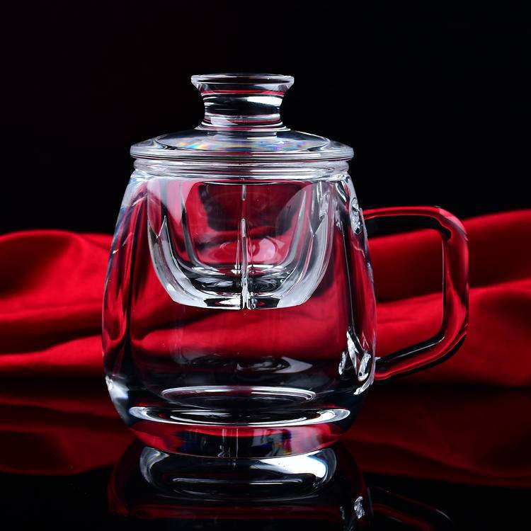 Natural Crystal Smelting Cup with Infuser l 300ml & 400ml