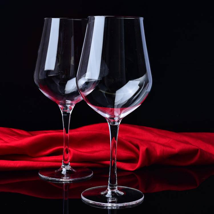 Luxury Natural Crystal Smelting Red Wine Goblet | Handcrafted High-End Wine Glass for Connoisseurs