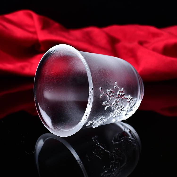 Crystal Melting Cup - Plum Blossom Single Cup | Premium Quartz Crucible for Laboratory & Industrial Use