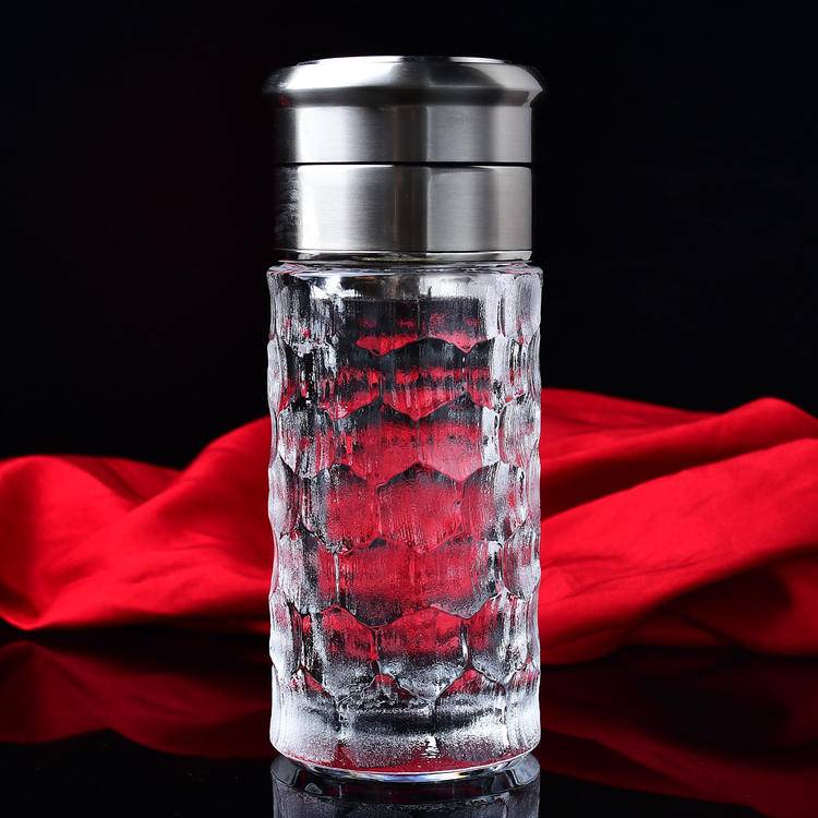 Natural Crystal Melting Cup - Faceted Threaded Cup | Premium Quartz Labware