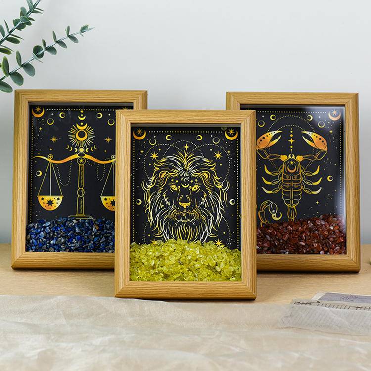 Zodiac Sign Picture Frames | Personalized Constellation Photo Frames for Home Decor