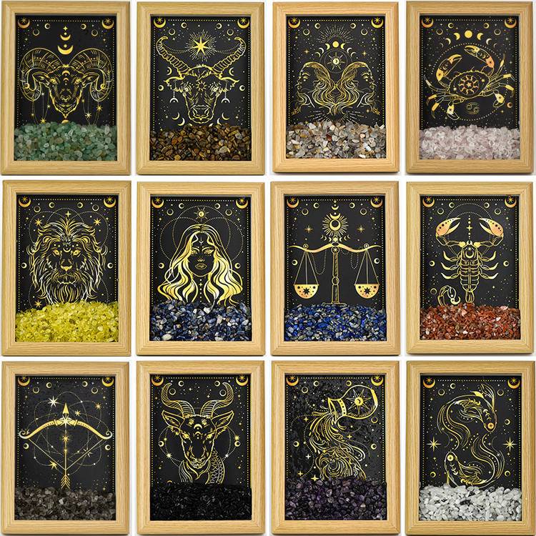 Zodiac Sign Picture Frames | Personalized Constellation Photo Frames for Home Decor