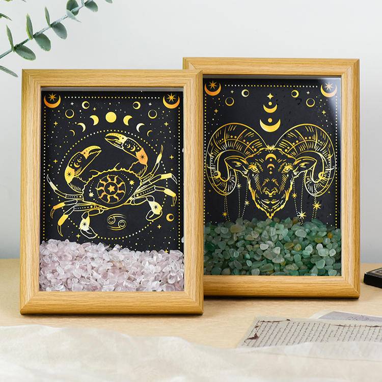 Zodiac Sign Picture Frames | Personalized Constellation Photo Frames for Home Decor
