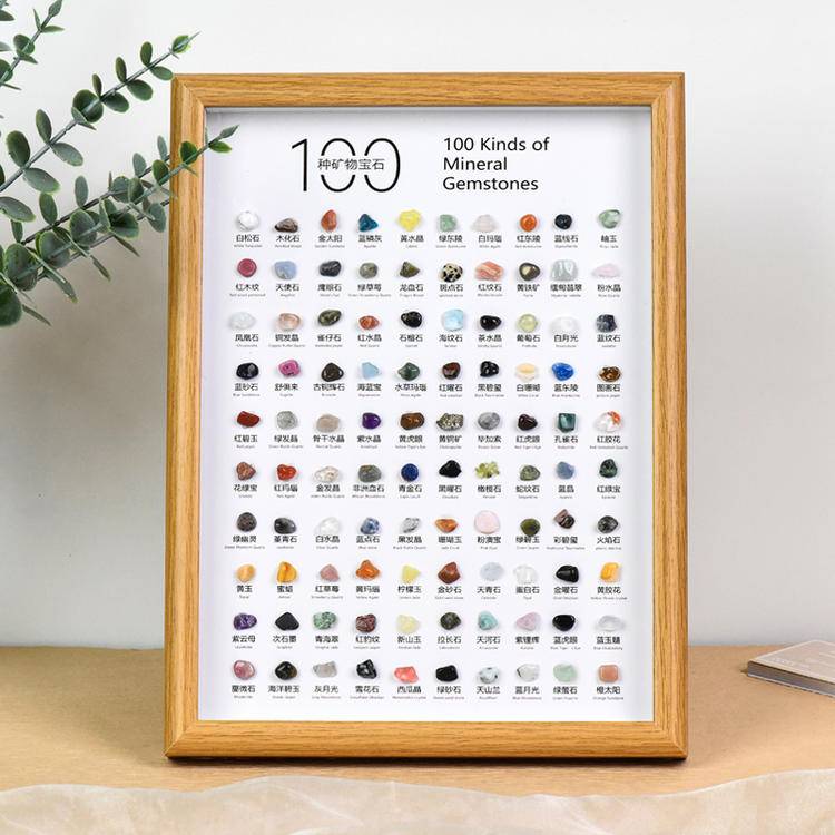 100 Types of Mineral Specimens / 100 Kinds of Mineral Specimens