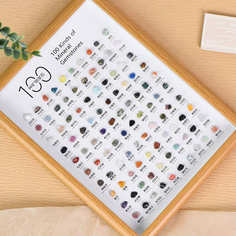 100 Types of Mineral Specimens / 100 Kinds of Mineral Specimens