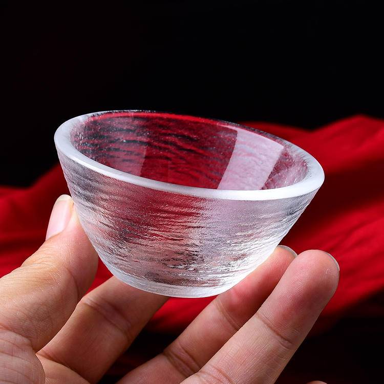 Natural Crystal Melting Cup - Douli Single Cup | Handcrafted Glassware