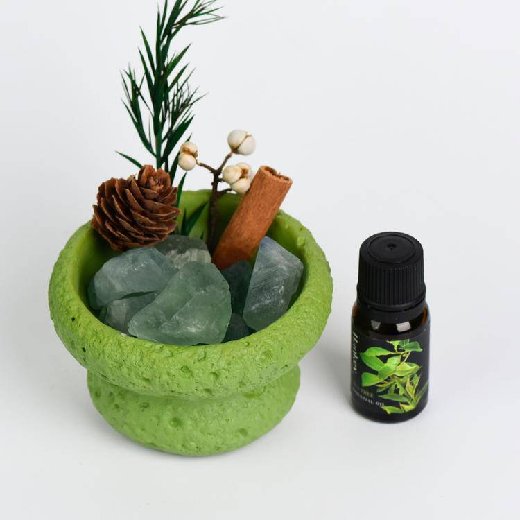Cement Cup & Raw Stone Aroma | Natural Minimalist Home Fragrance & Decor