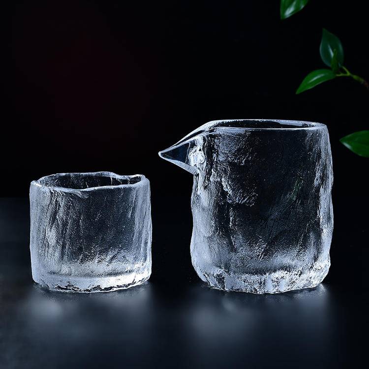 Natural Crystal Melting Cup - Premium Crystal Tea Set for Mindful Brewing