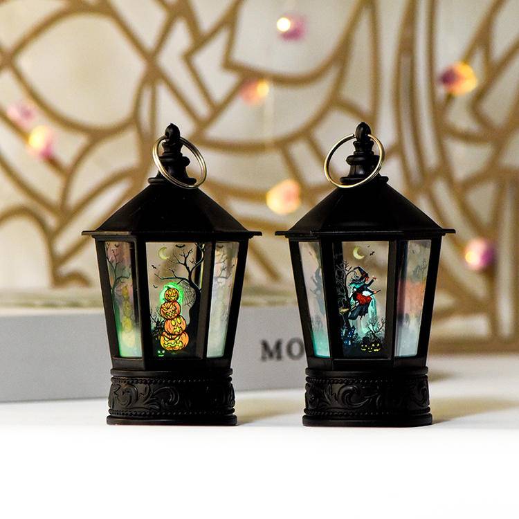 Halloween LED String Lights: Pumpkin, Skull & Ghost Decor | Tower Carousel Lights