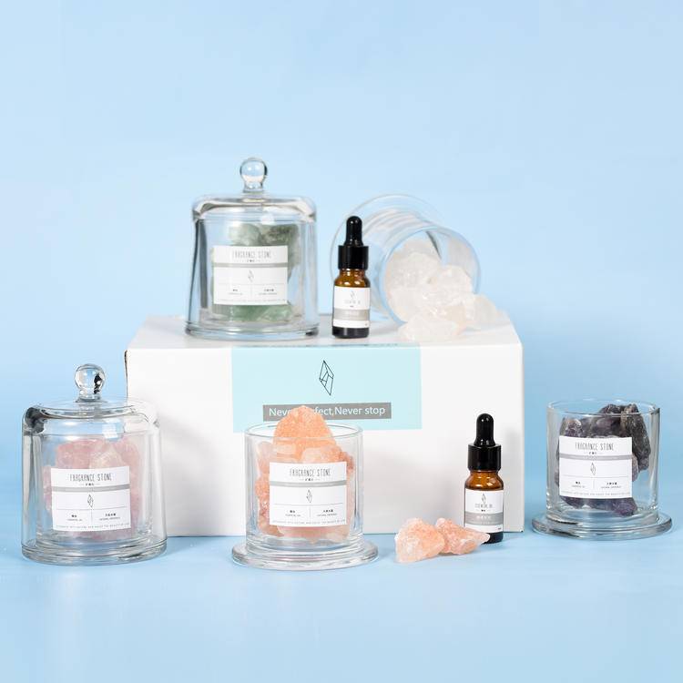 Premium Flameless Crystal Stone Diffuser | Wholesale Aromatherapy Gift & Home Decor