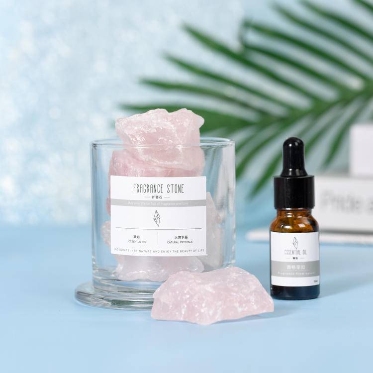 Premium Flameless Crystal Stone Diffuser | Wholesale Aromatherapy Gift & Home Decor