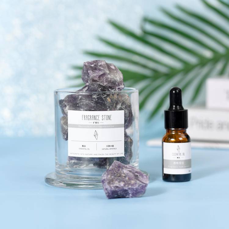 Premium Flameless Crystal Stone Diffuser | Wholesale Aromatherapy Gift & Home Decor
