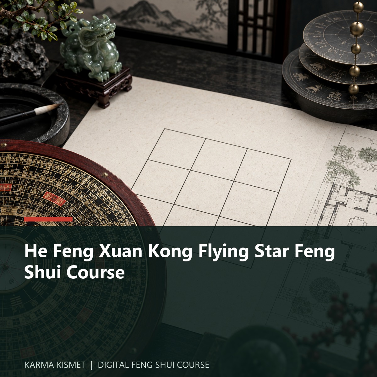 He Feng Xuan Kong Flying Star Feng Shui Course course cover