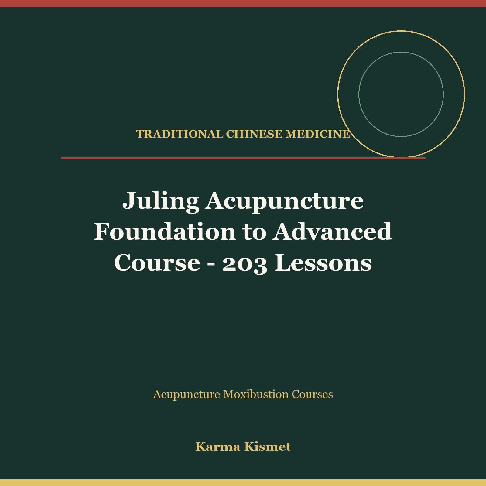 Juling Acupuncture Foundation to Advanced Course - 203 Lessons course cover