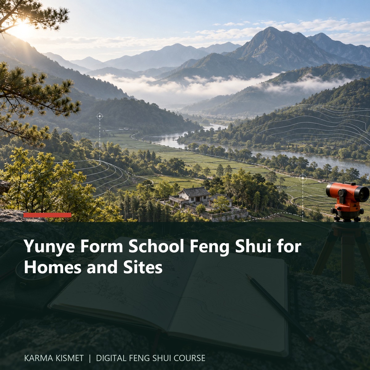 Yunye Form School Feng Shui for Homes and Sites course cover