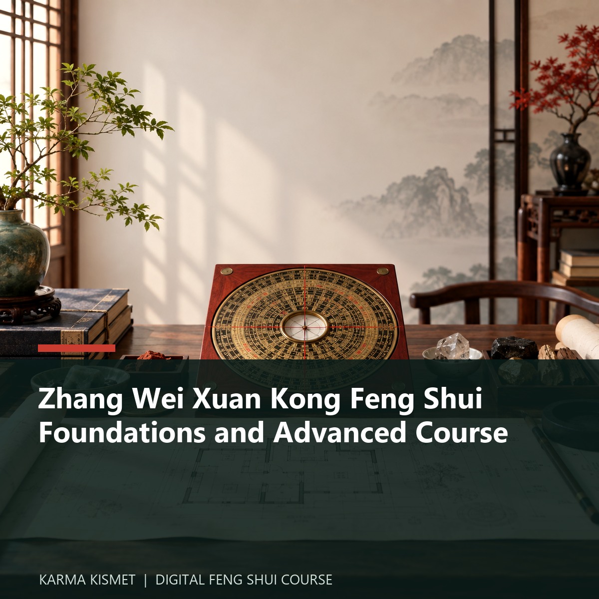 Zhang Wei Xuan Kong Feng Shui Foundations and Advanced Course course cover