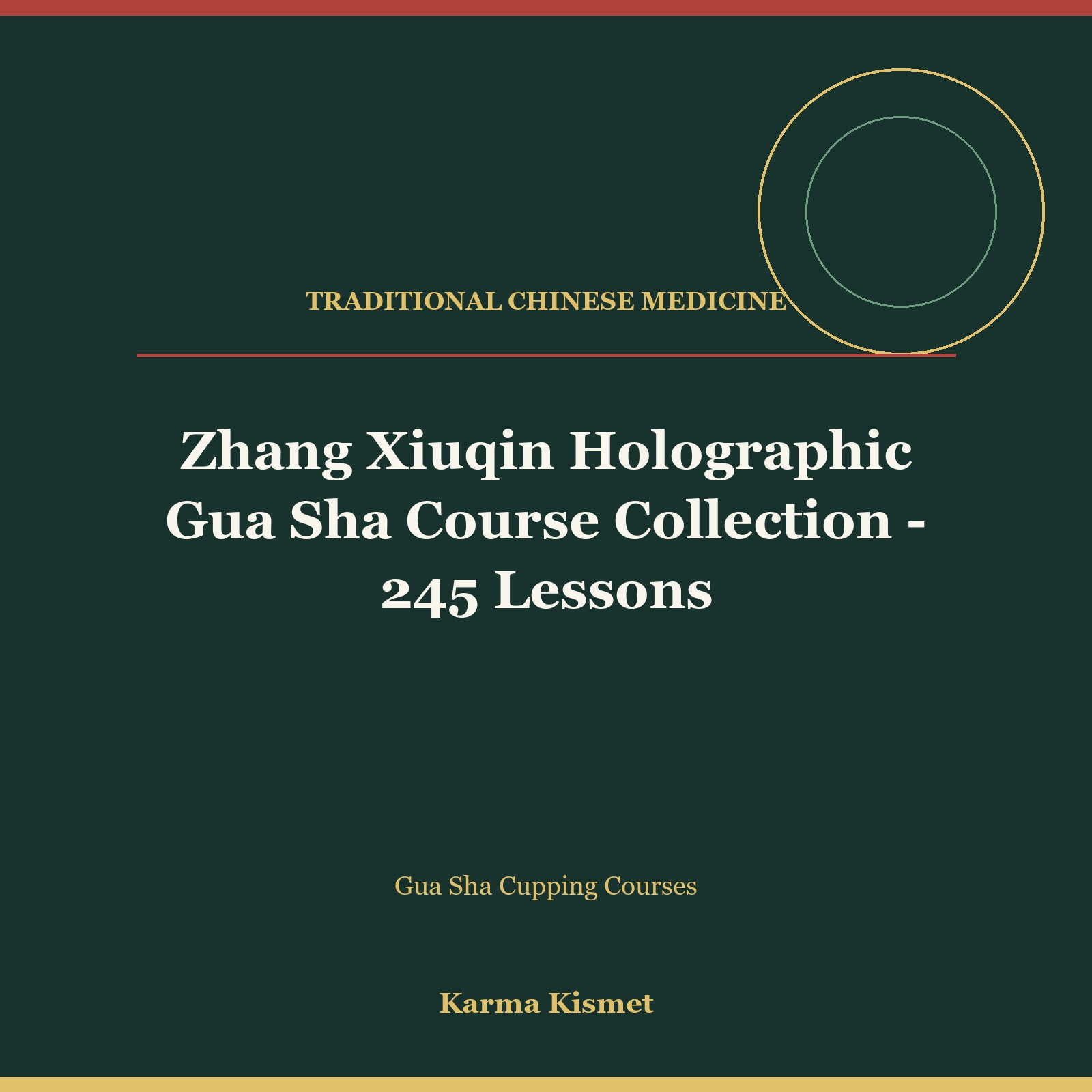 Zhang Xiuqin Holographic Gua Sha Course Collection - 245 Lessons course cover